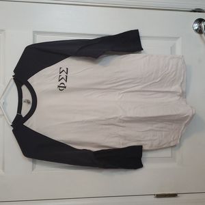 Phi Sigma Sigma baseball shirt